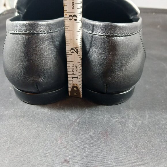 Jeffrey Campbell Velviteen Bit Leather Flat Loafer Shoes size 6.5 - Picture 11 of 12